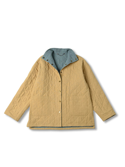 Ramie and Cotton Quilted Jacket