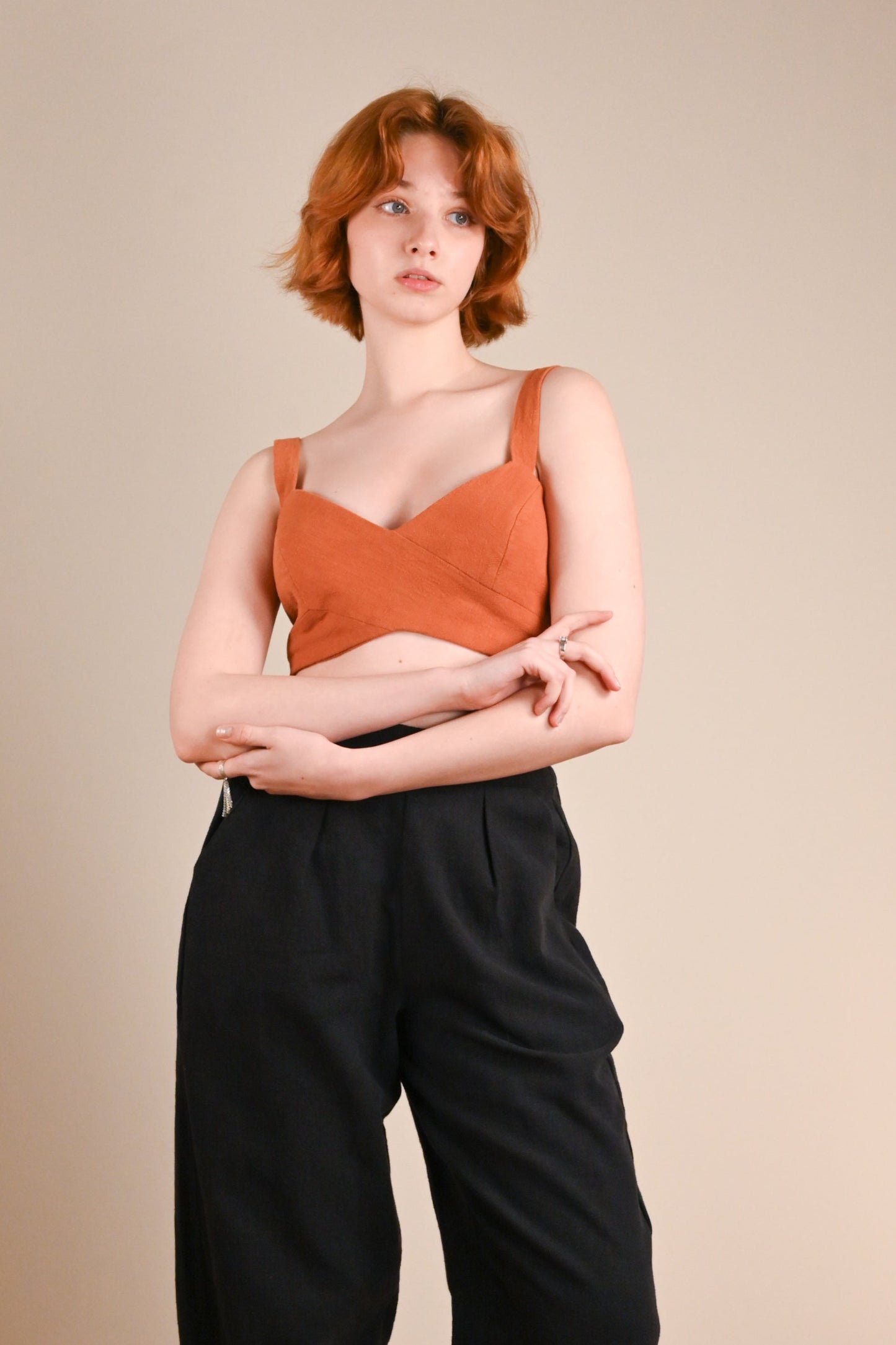 Elastic Ramie Top - SEJA