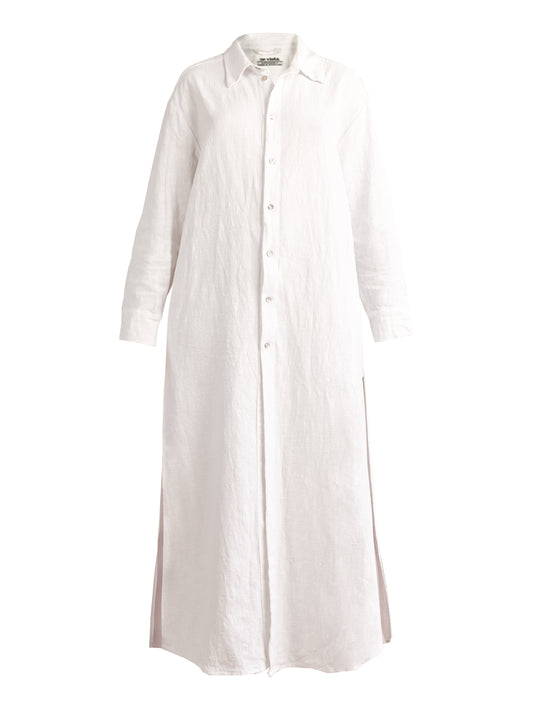 Ramie Shirt-Dress