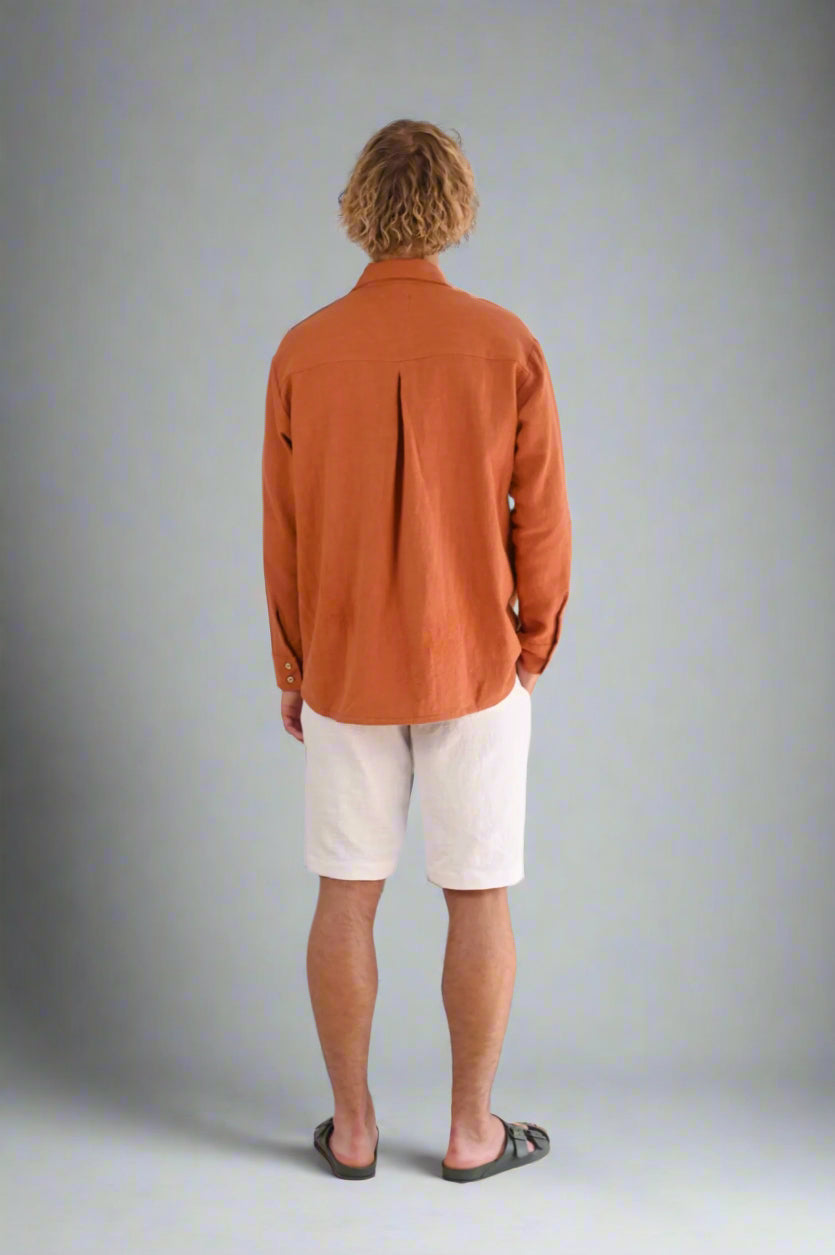 Ramie Shirt for men