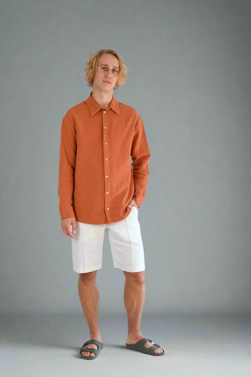Ramie Shirt for men