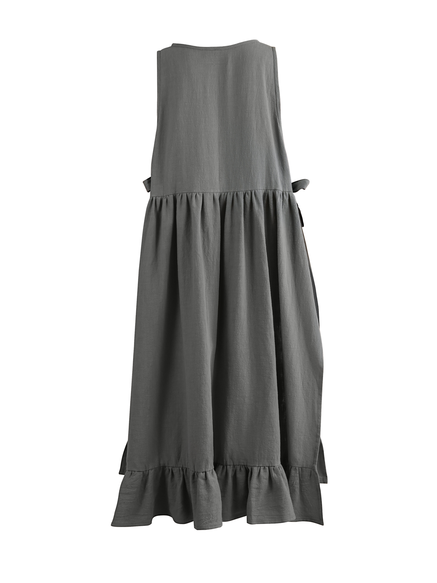Ramie Apron Dress