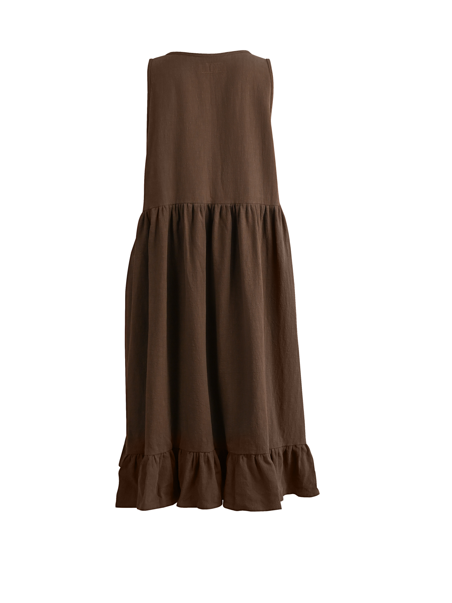 Ramie Apron Dress