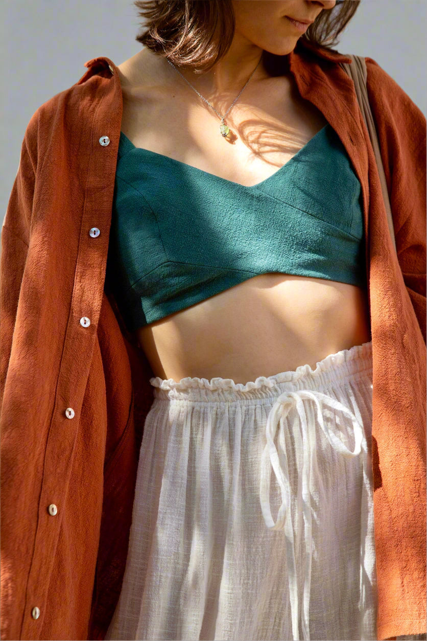Elastic Ramie Top - Archive