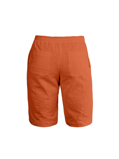 Ramie shorts for men
