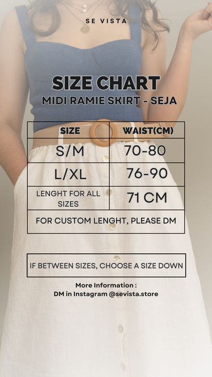 Saia Midi Rami - SEJA 
