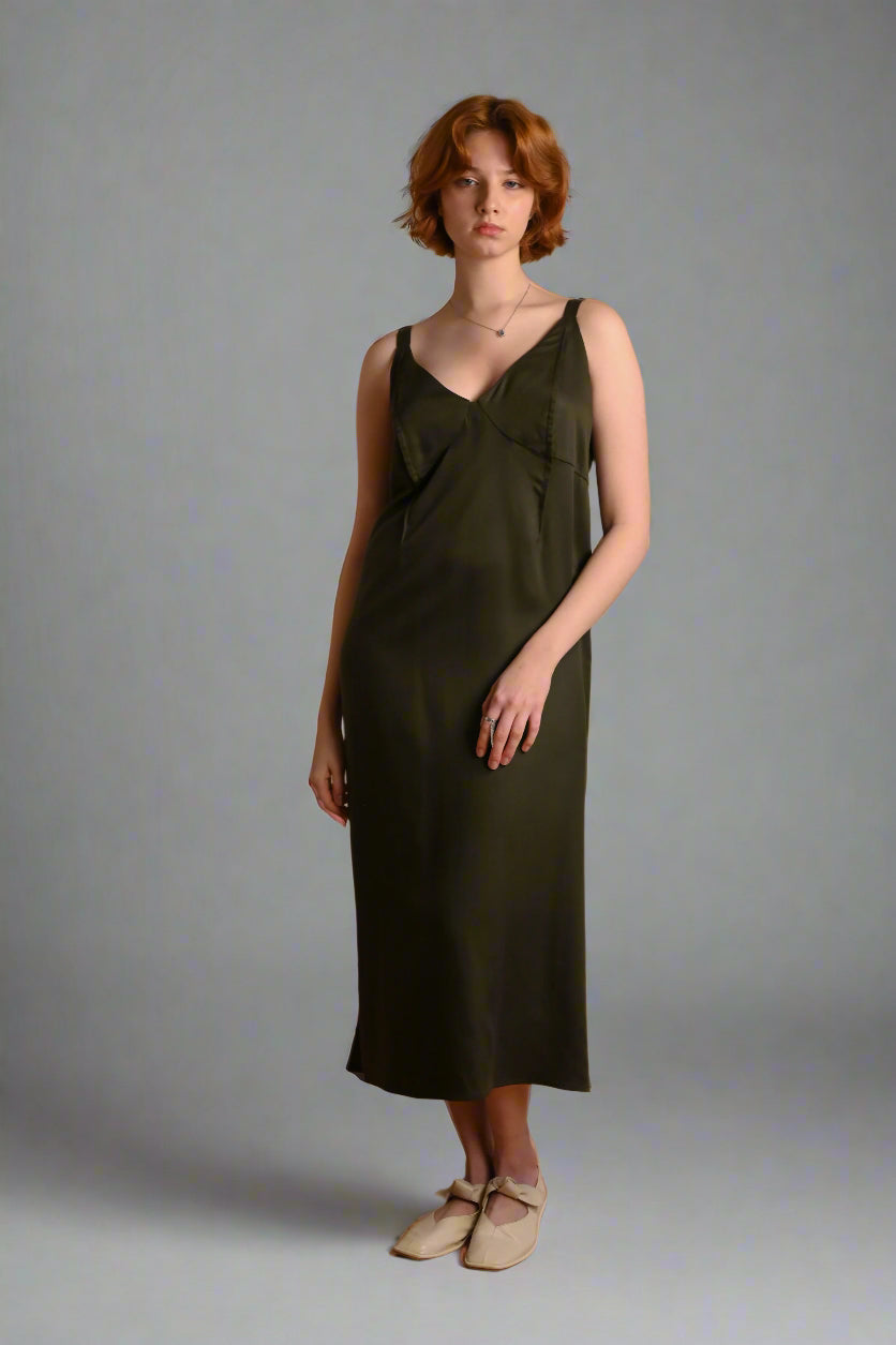 Tencel Slip Dress