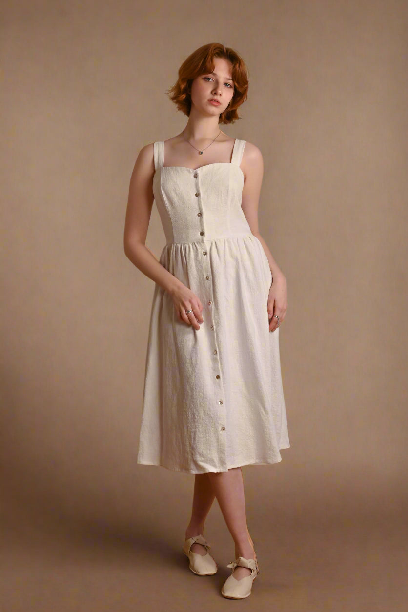 Ramie A-dress