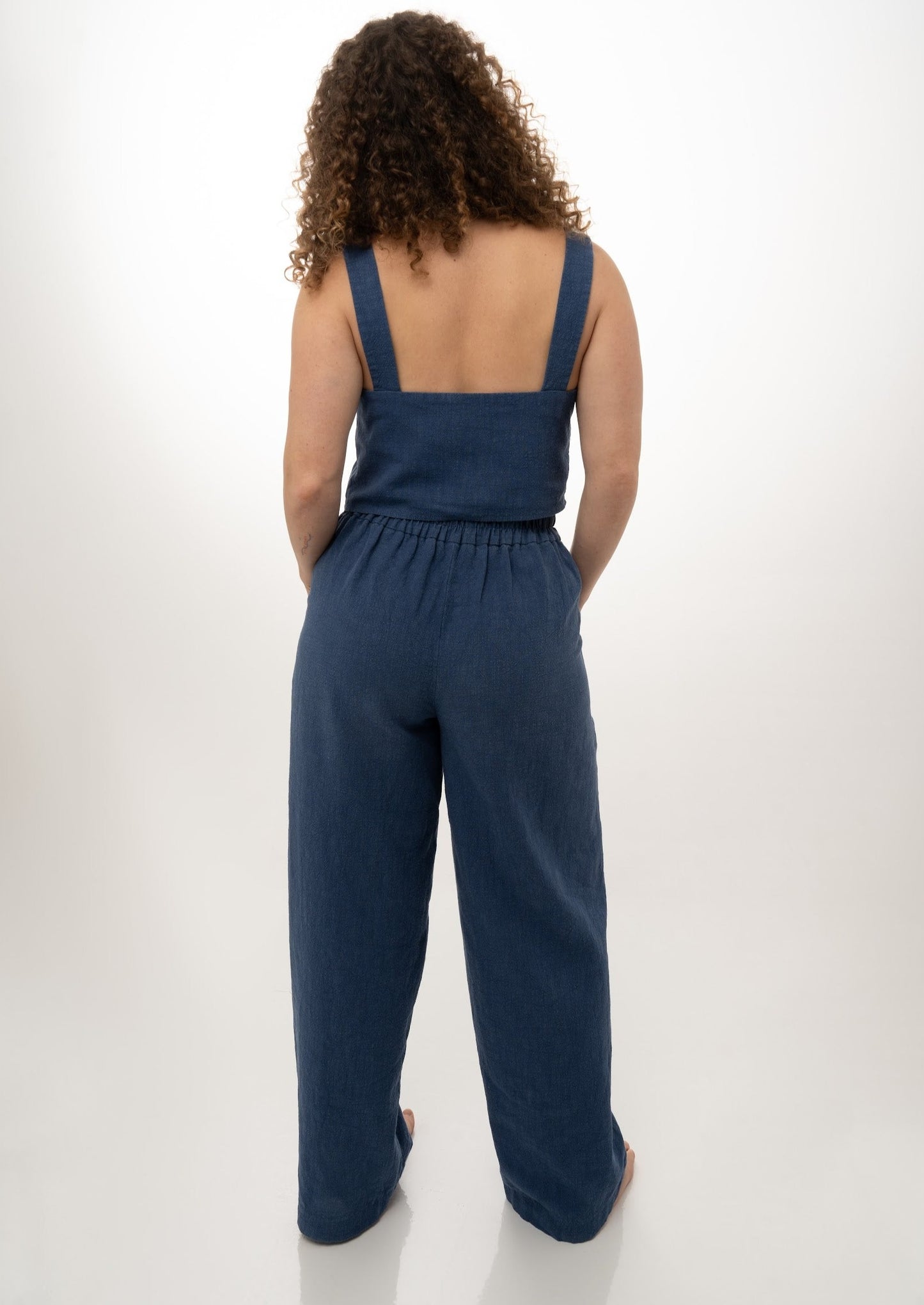 Straight Ramie Pants - Archive