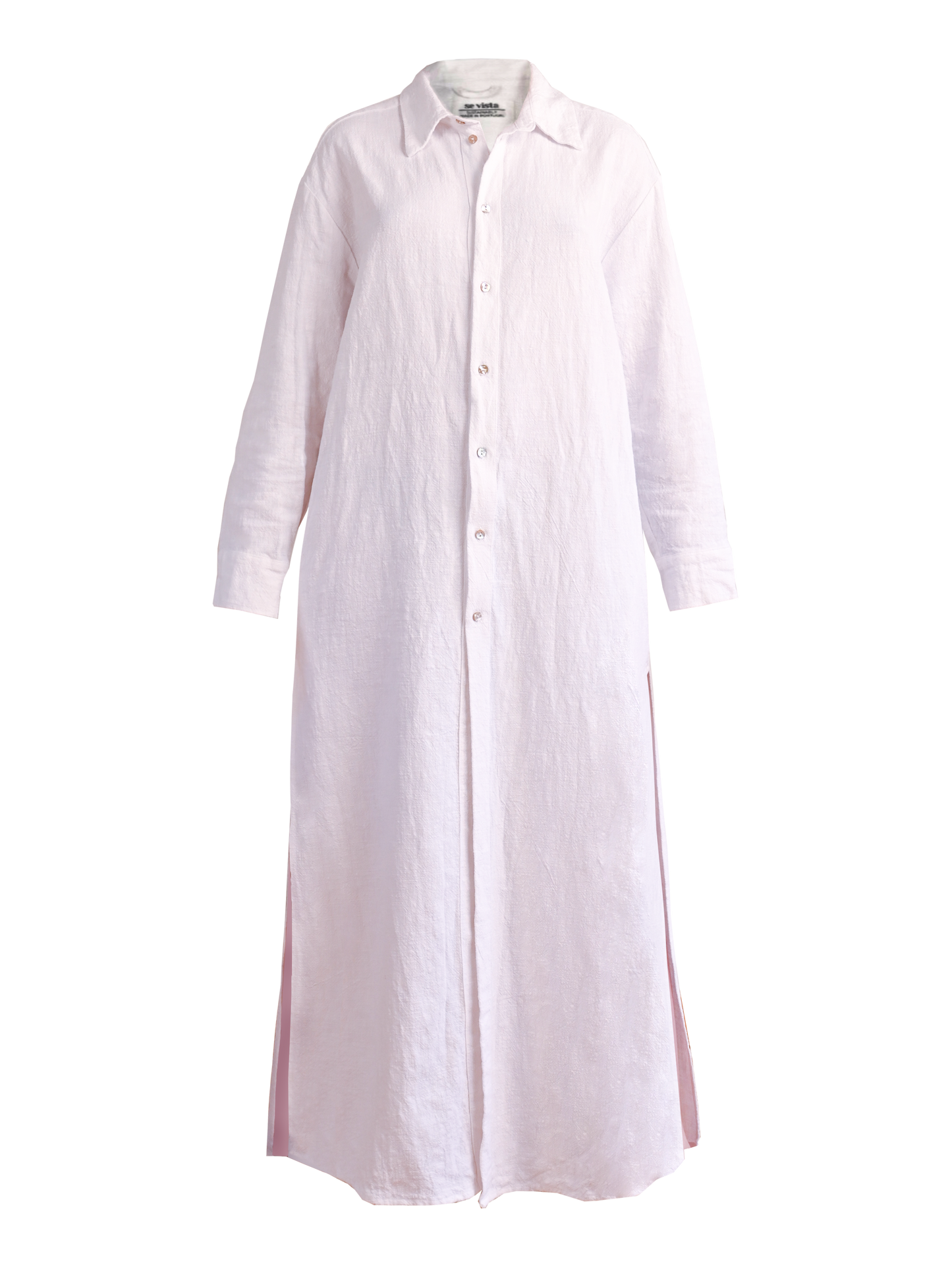 Ramie Shirt-Dress