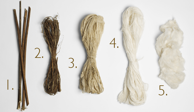 5 stages of creating ramie fiber 